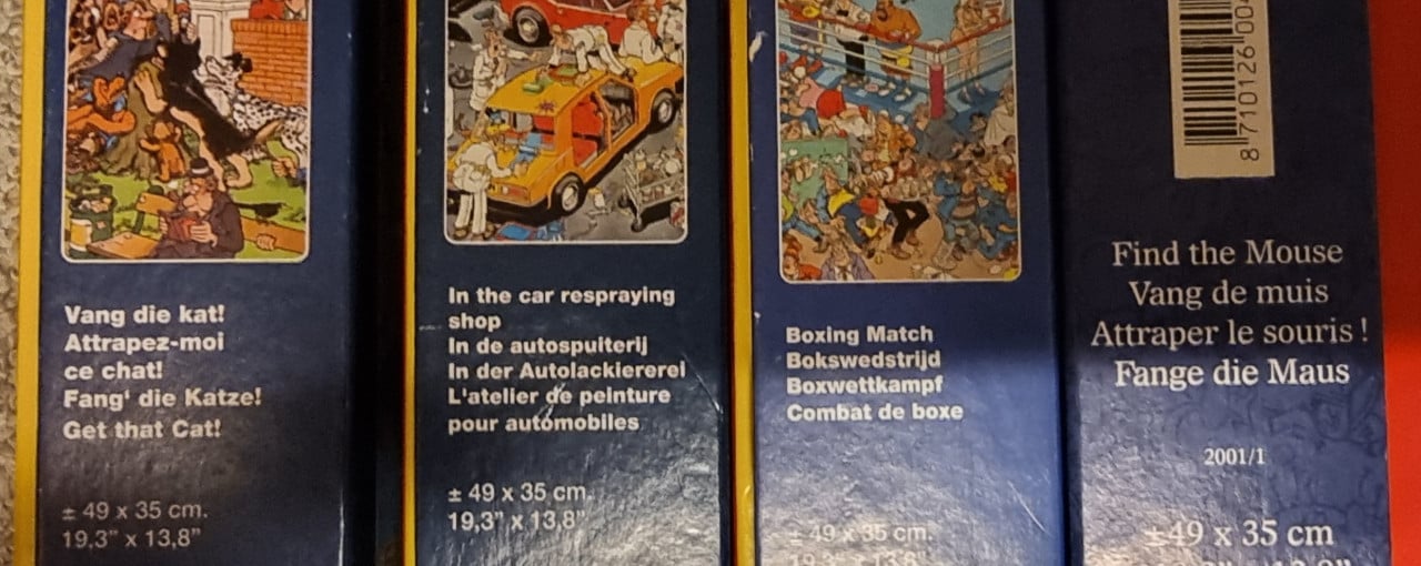 Jan van Haasteren puzzels 500 stukjes