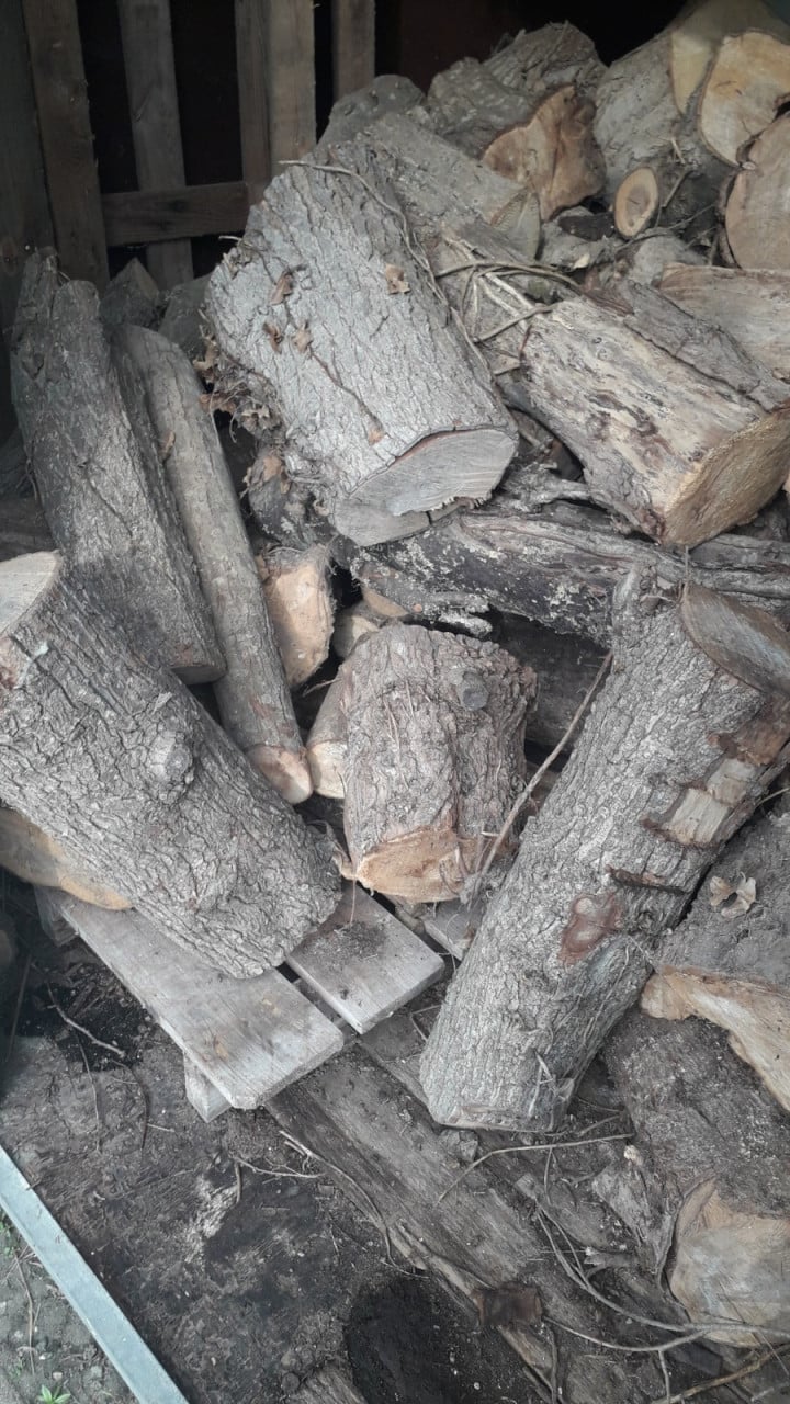 Openhaard hout, stammen, hout - rond 5M2