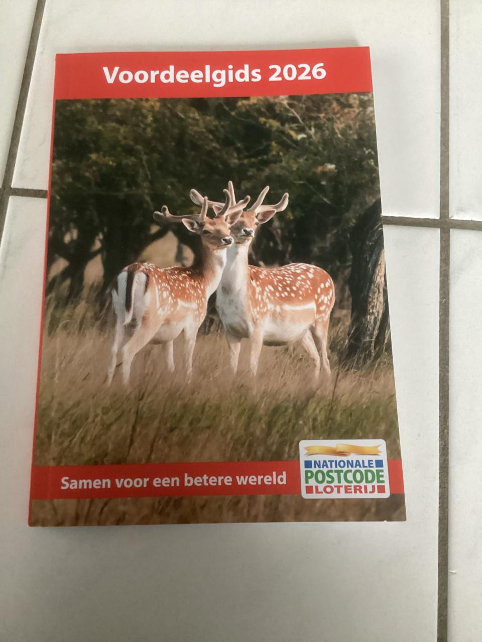 Postcodeloterij voordeelgids 2026