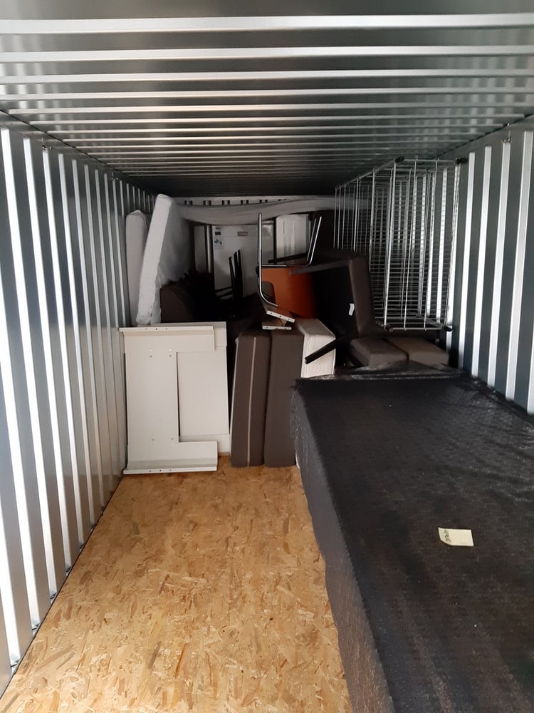 Te huur: Opslagcontainer voor meubels en inboedels
