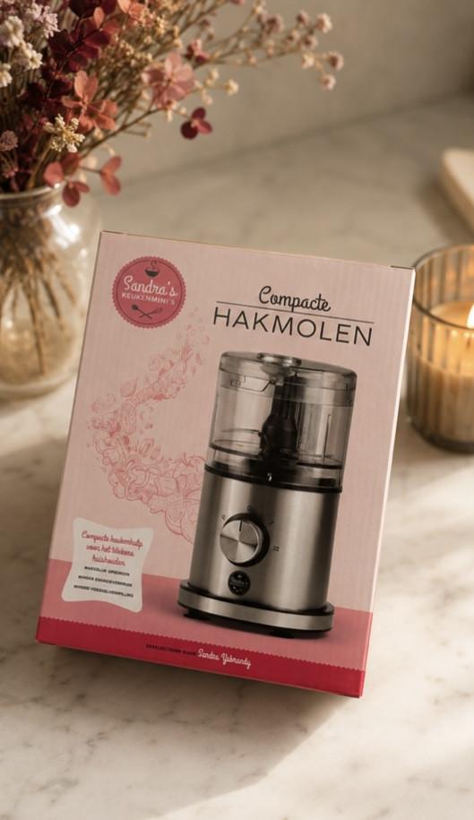 Deze compacte hakmolen van Sandra's Keukenmini