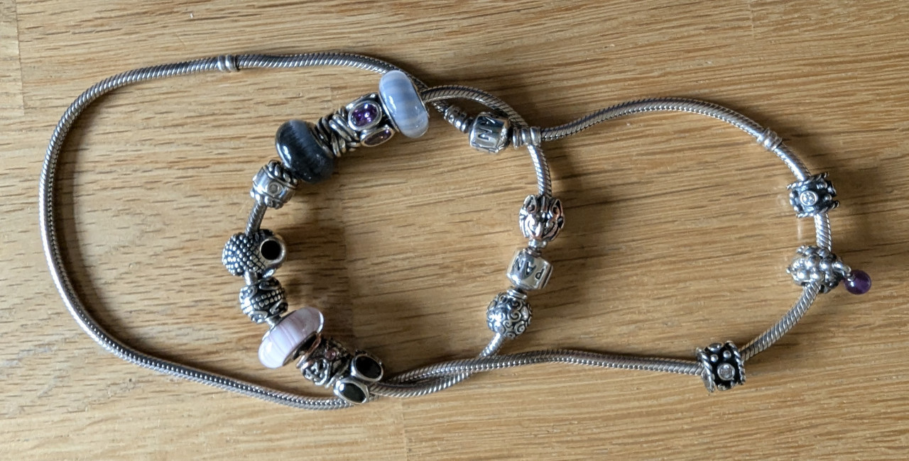 Dubbele armband van Pandora