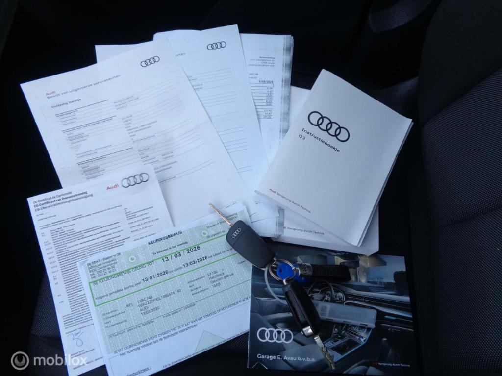 Audi Q3 sportback 35 tfsi pro line sportback business/s-line/automaat/ecc/s