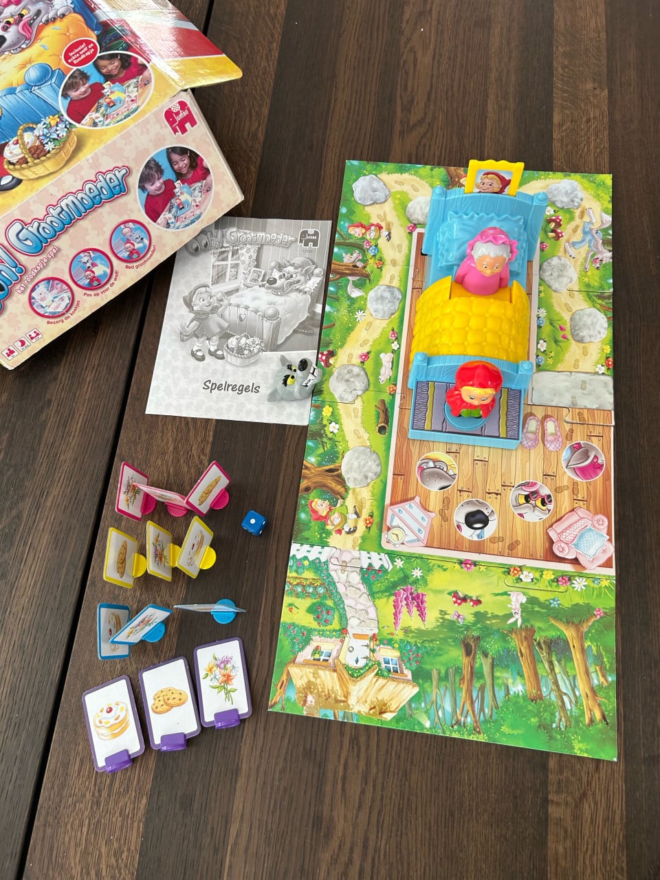 Spel Ooh Grootmoeder (Roodkapje)