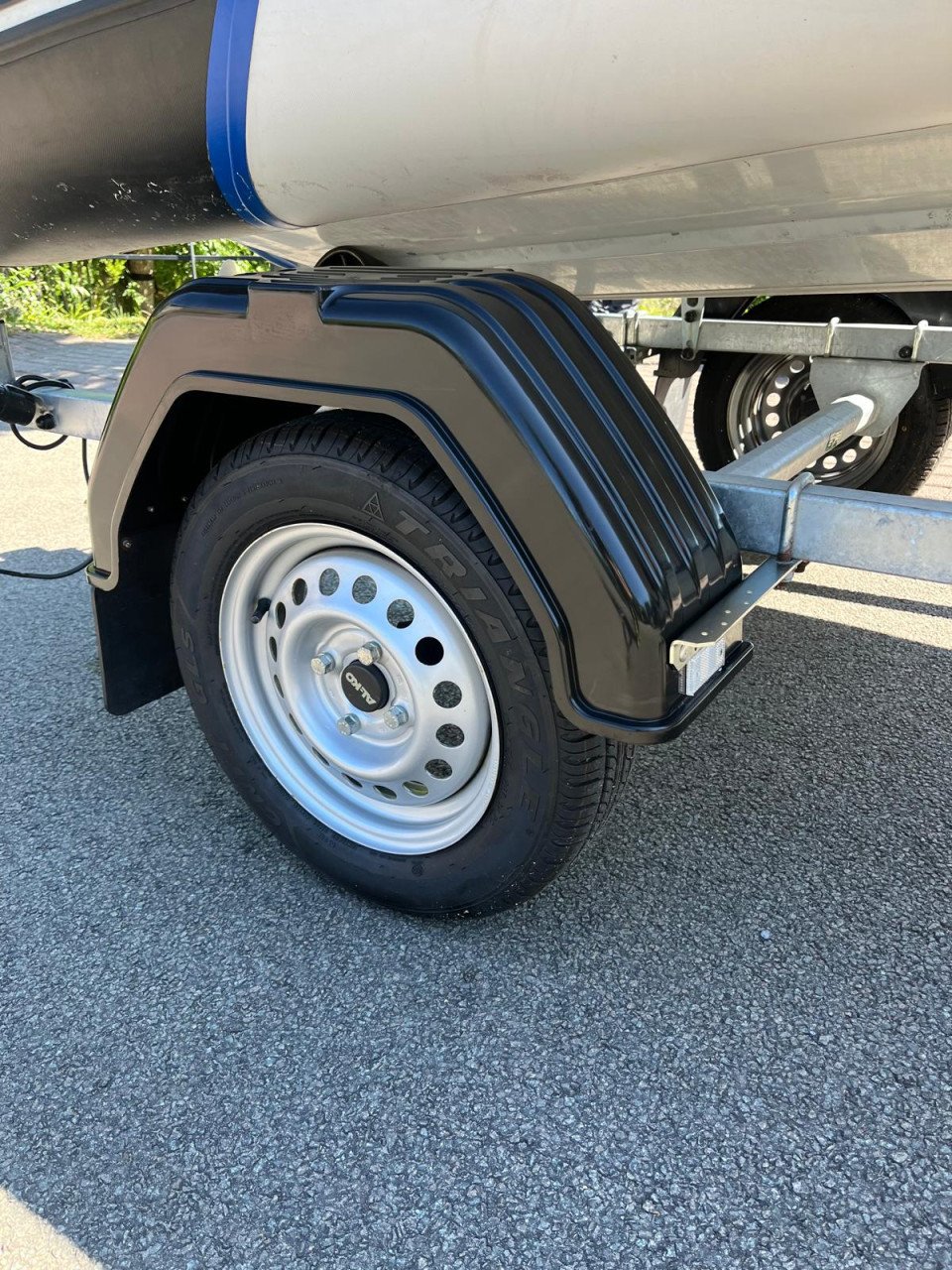 310 alu rib met yamaha 10pk + boot trailer