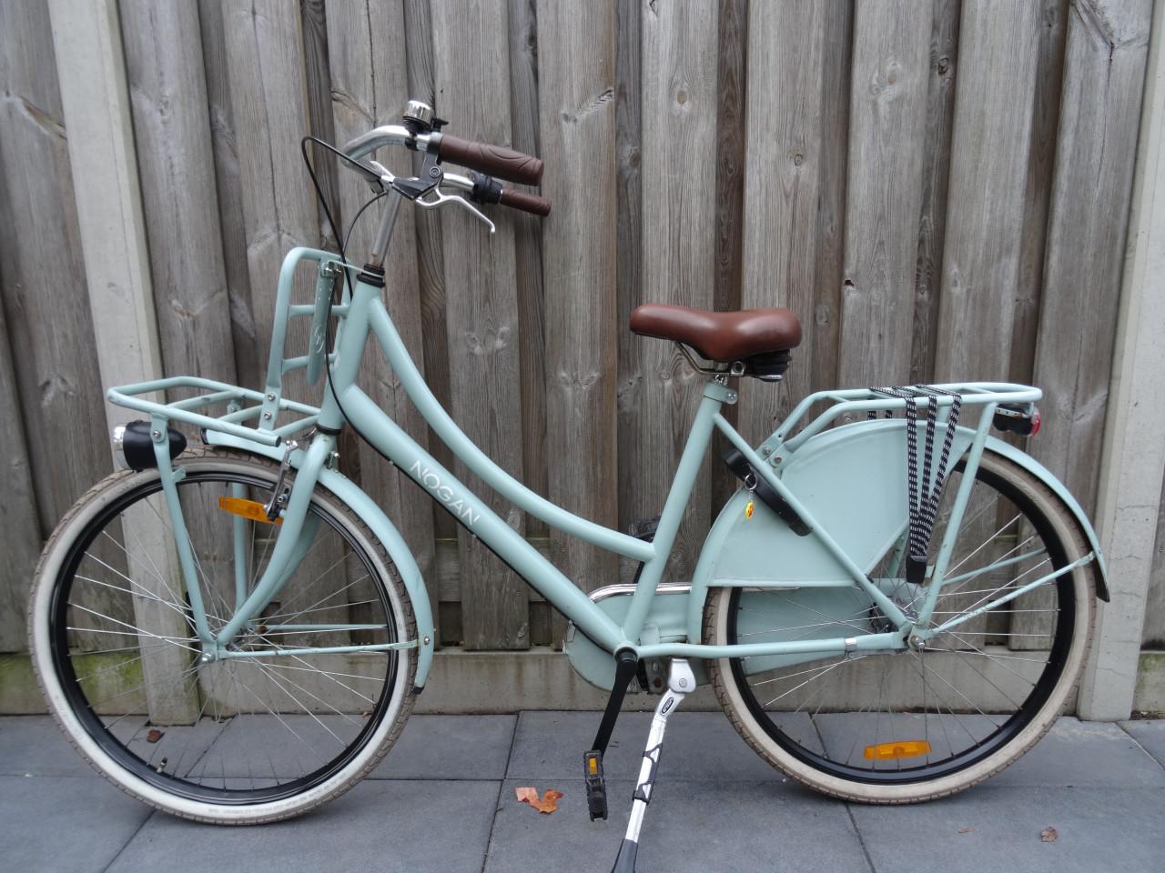 🚲 Nogan Transport Meisjesfiets – 26 inch | Mint Green