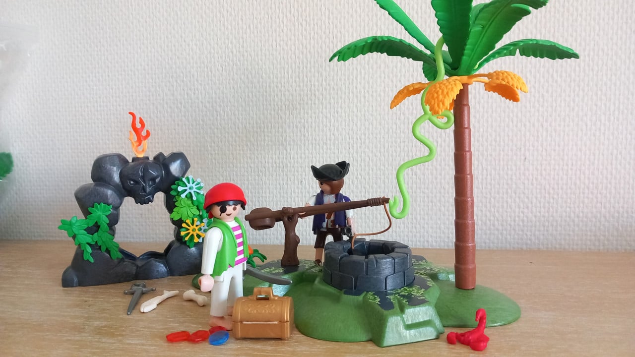 Playmobil waterput met schat setnr 70414