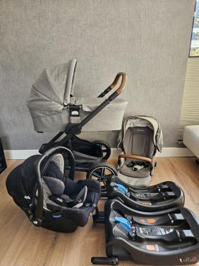 Nuna Mixx Next kinderwagen COMPLEET inclusief autostoel en 2 x base!