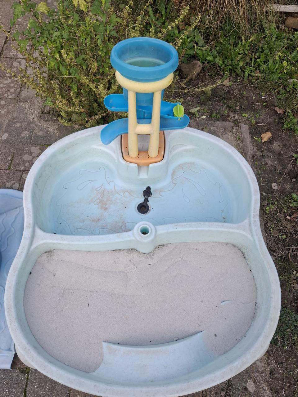 Zand en watertafel