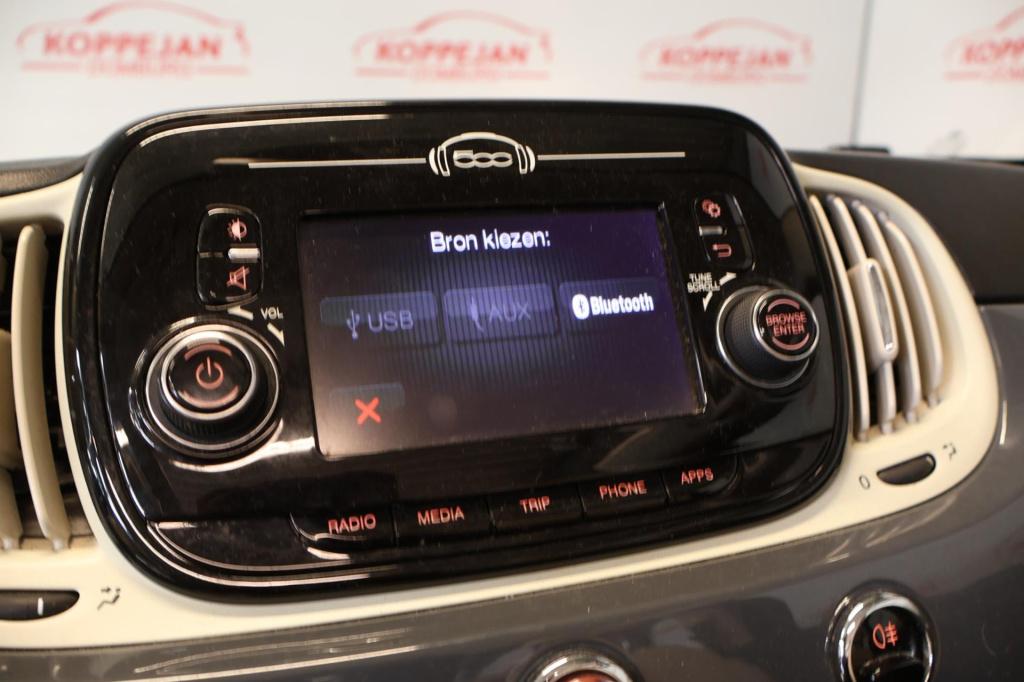 Fiat 500 C 0.9 twinair turbo lounge nl auto, cruise controle, airco