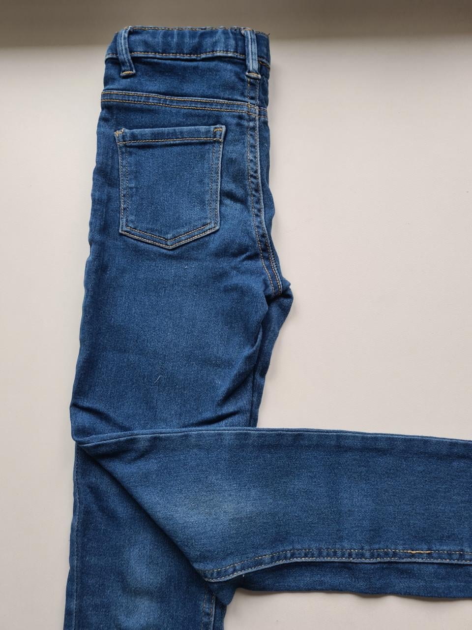 Blauwe skinny spijkerbroek van TQF jeans Mt 134-140