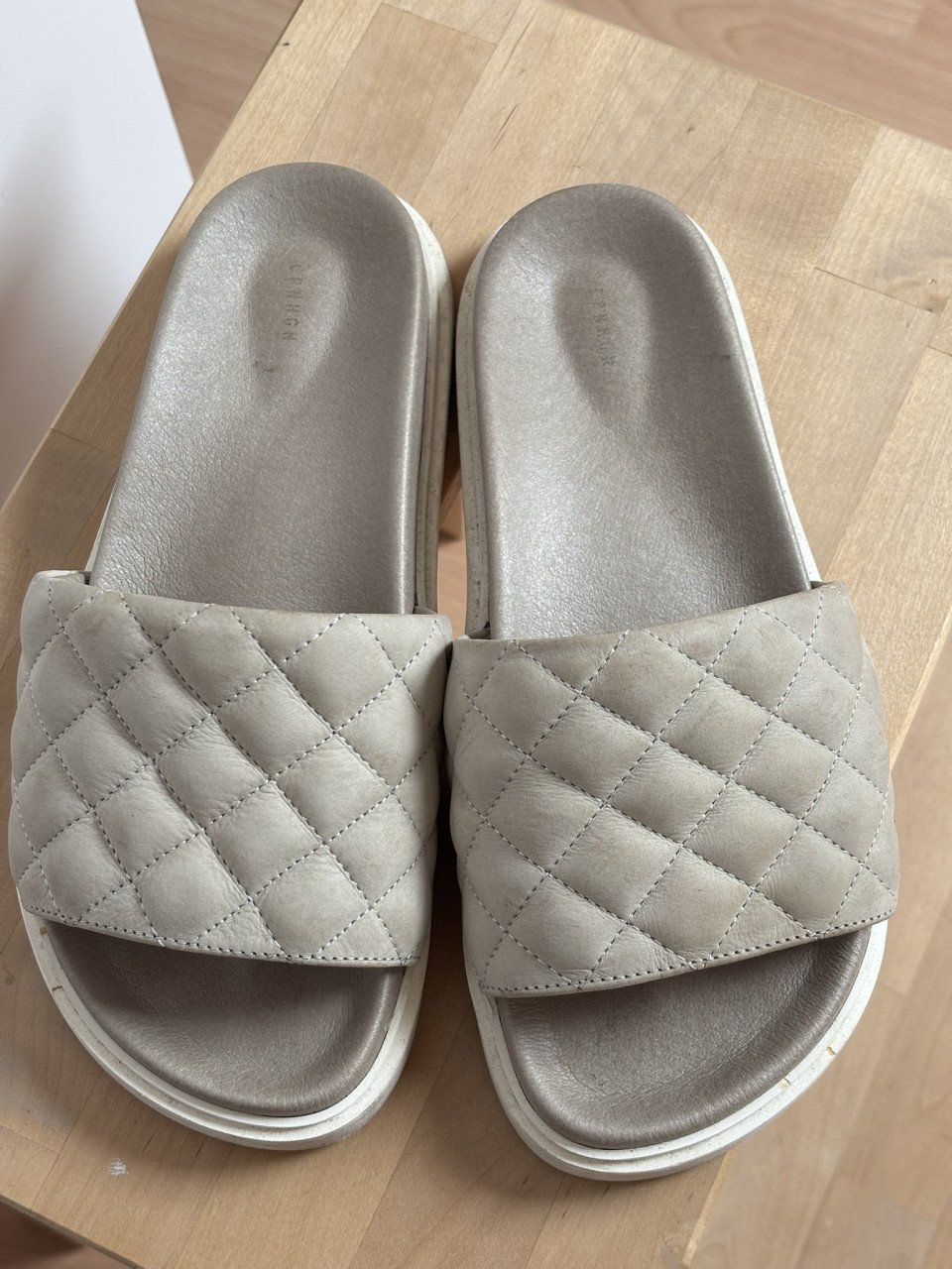 Copenhagen studios dames slippers maat 37 leverkleurig leer