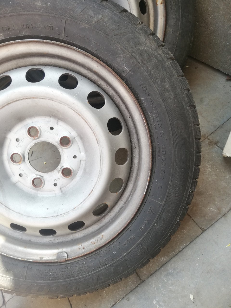 Wielen Mercedes Vito