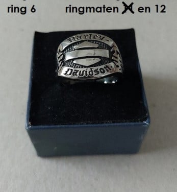 Harley Davidson Ring  NIEUW
