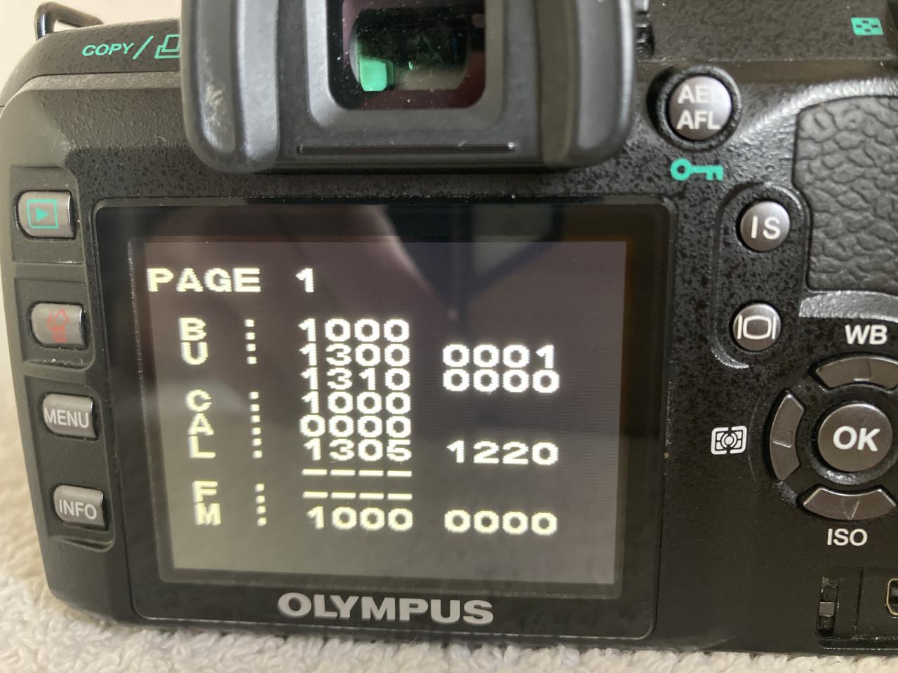 Olympus D-SLR E-510 met objectieven