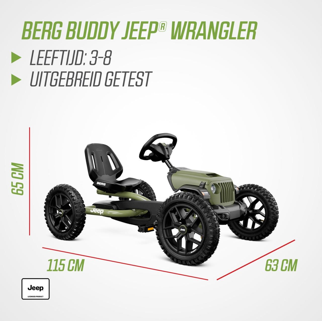 BERG Buddy Jeep Wrangler