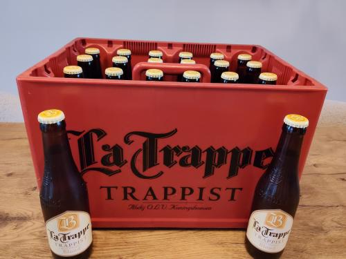 Krat La Trappe Blond trappist speciaalbier