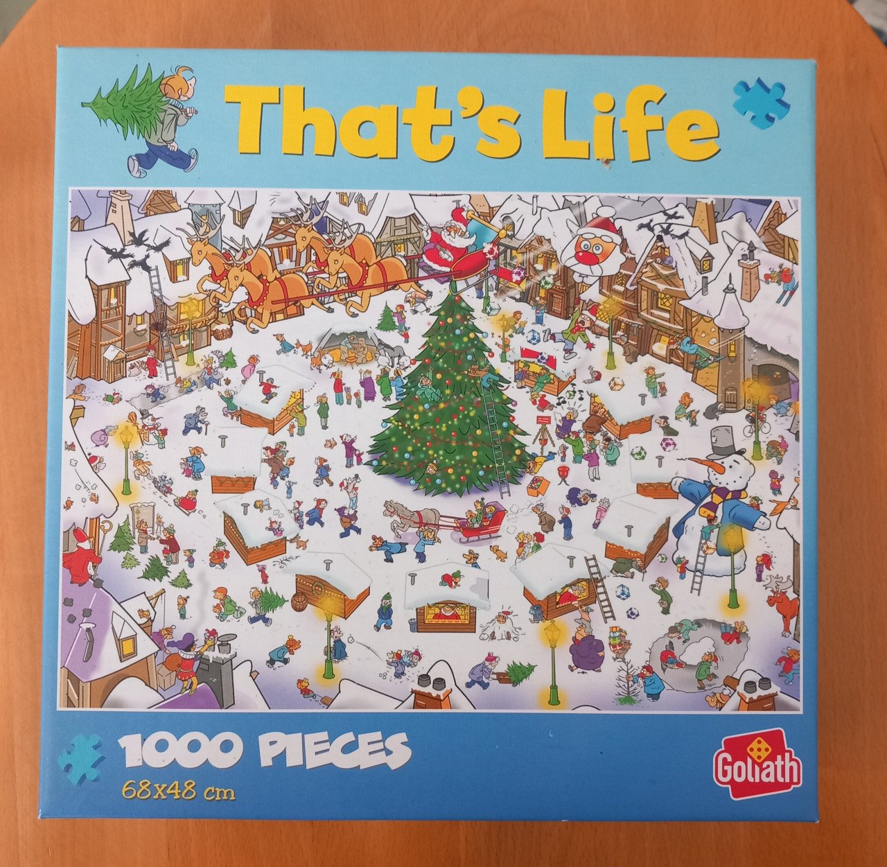 That's Life Kerstpuzzel