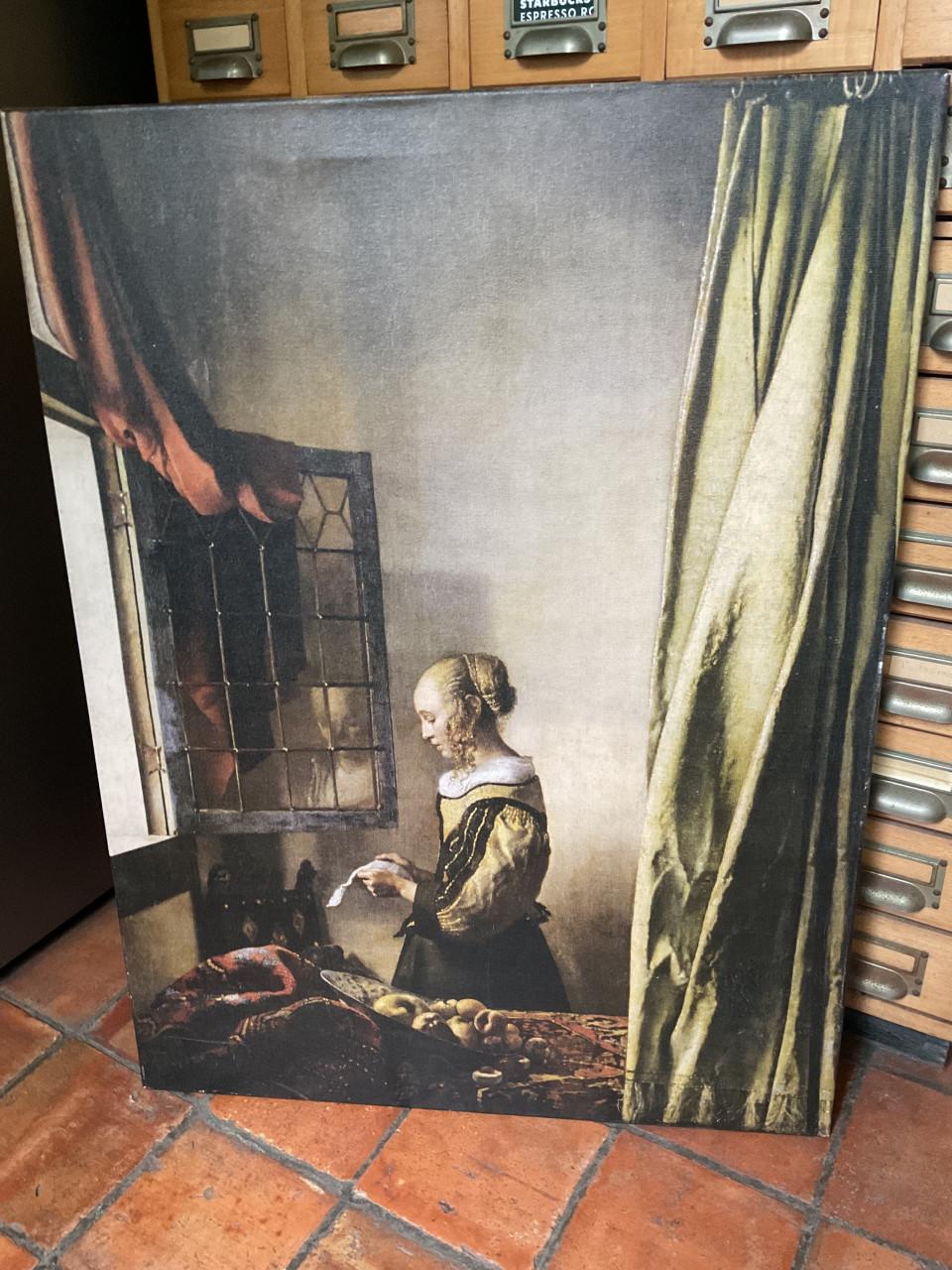 Johannes Vermeer reproductie