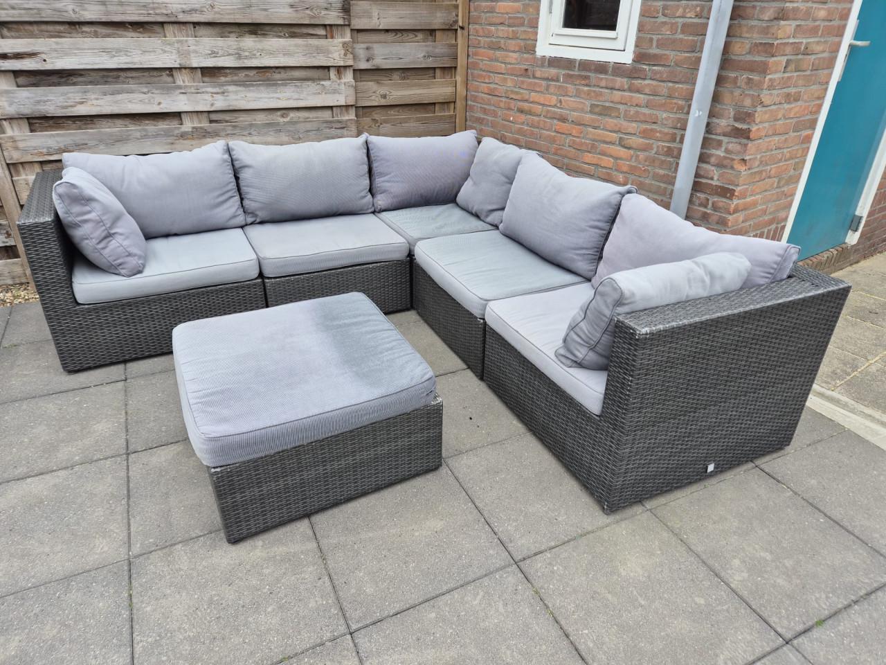 Loungeset 240 x 240 cm (Bezorging mogelijk)