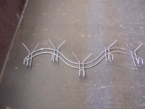 Metalen kapstok
