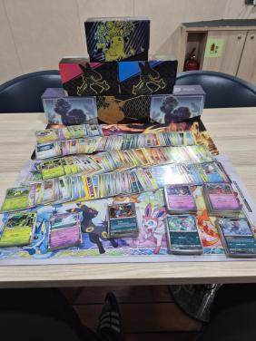 Mooie set van 800+ pokemon kaarten.
