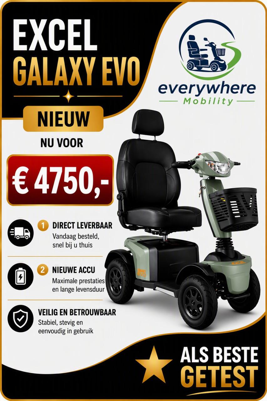 ✨ GALAXY EVO – Comfort dat met u meebeweegt