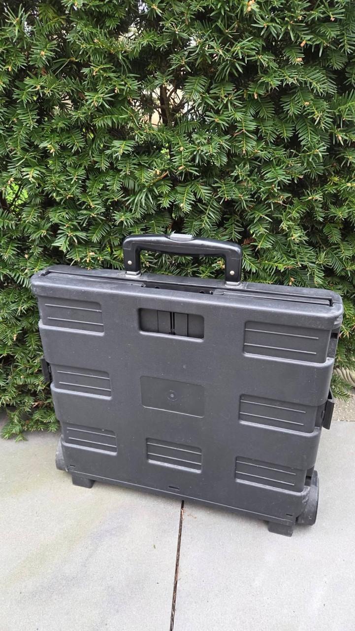 Opvouwbare Boodschappentrolley met krat