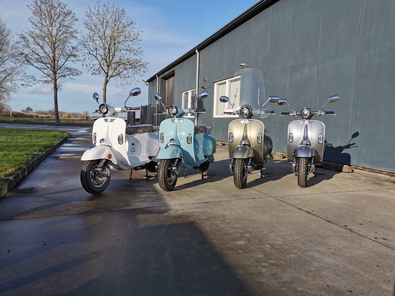 Nieuwe Etalian elektrische scooters - nu met 25% korting!