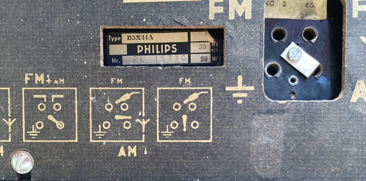 Philips plano radio