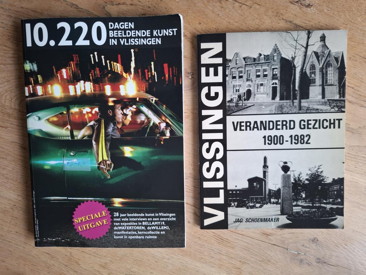 Diverse boeken over Vlissingen