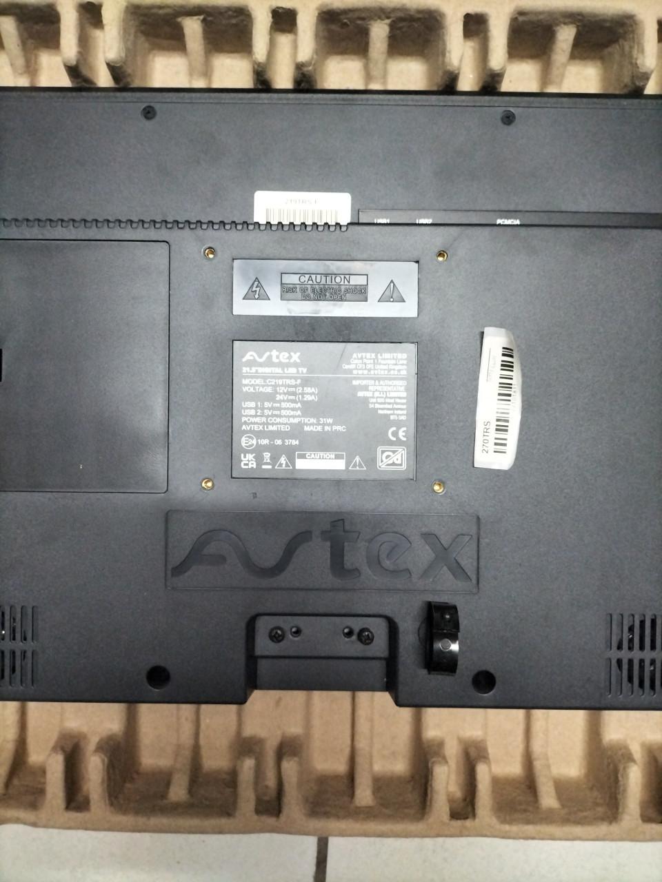 Te koop: Avtex 21,5" TV – 12V / 24V / 230V