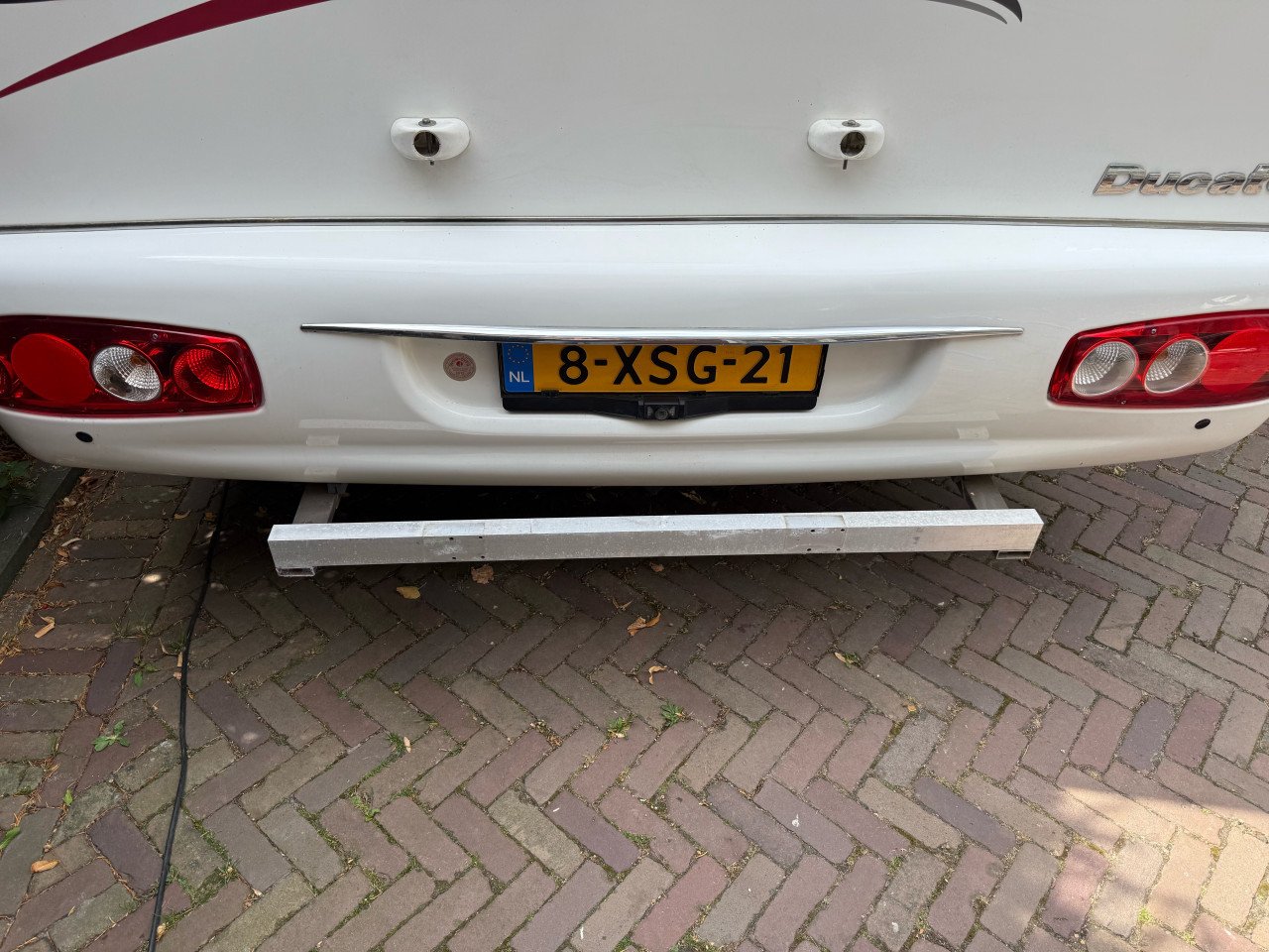 Fietsenrek voor 2 elektrische fietsen camper