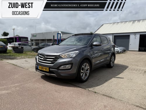 Hyundai Santa Fe 2.2 crdi 4wd i-catcher pano stoelkoeling leder