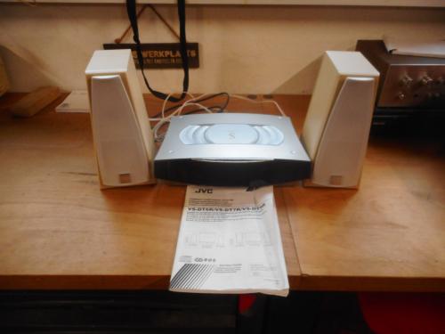 JVC mini set radio/cd speler