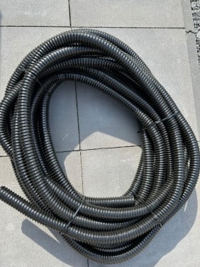 20 meter flexibele afvoerslang voor zwembad of vijver diameter 3cm