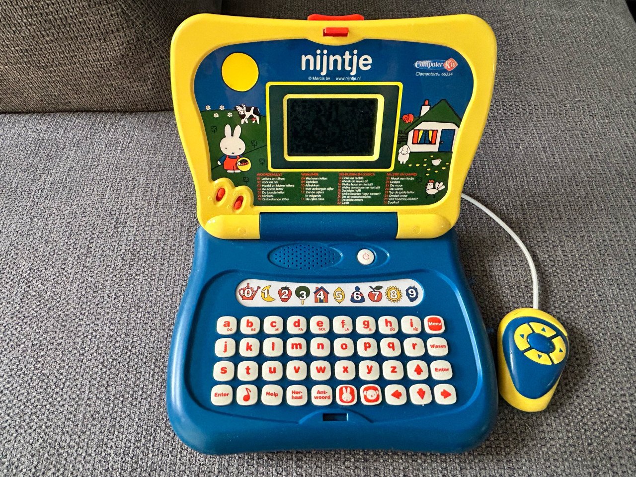 Nijntje computer met spelletjes