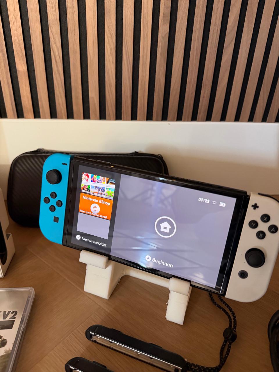 Nintendo Switch Oled 10 spellen accessoires