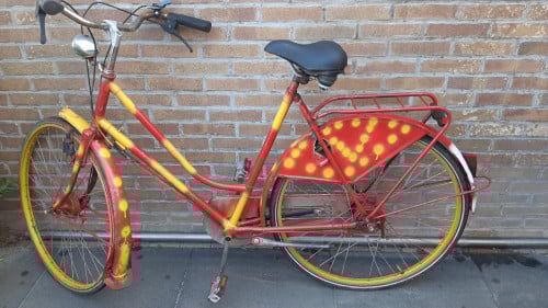 Fiets voor station/stappen oid