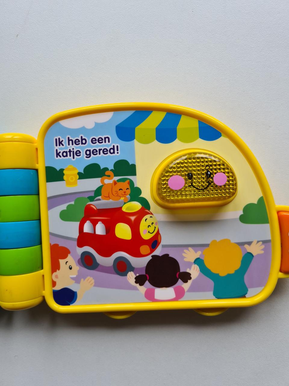 Interactief VTech Toet Toet Verhaaltjesboek met Bart Brandweer.