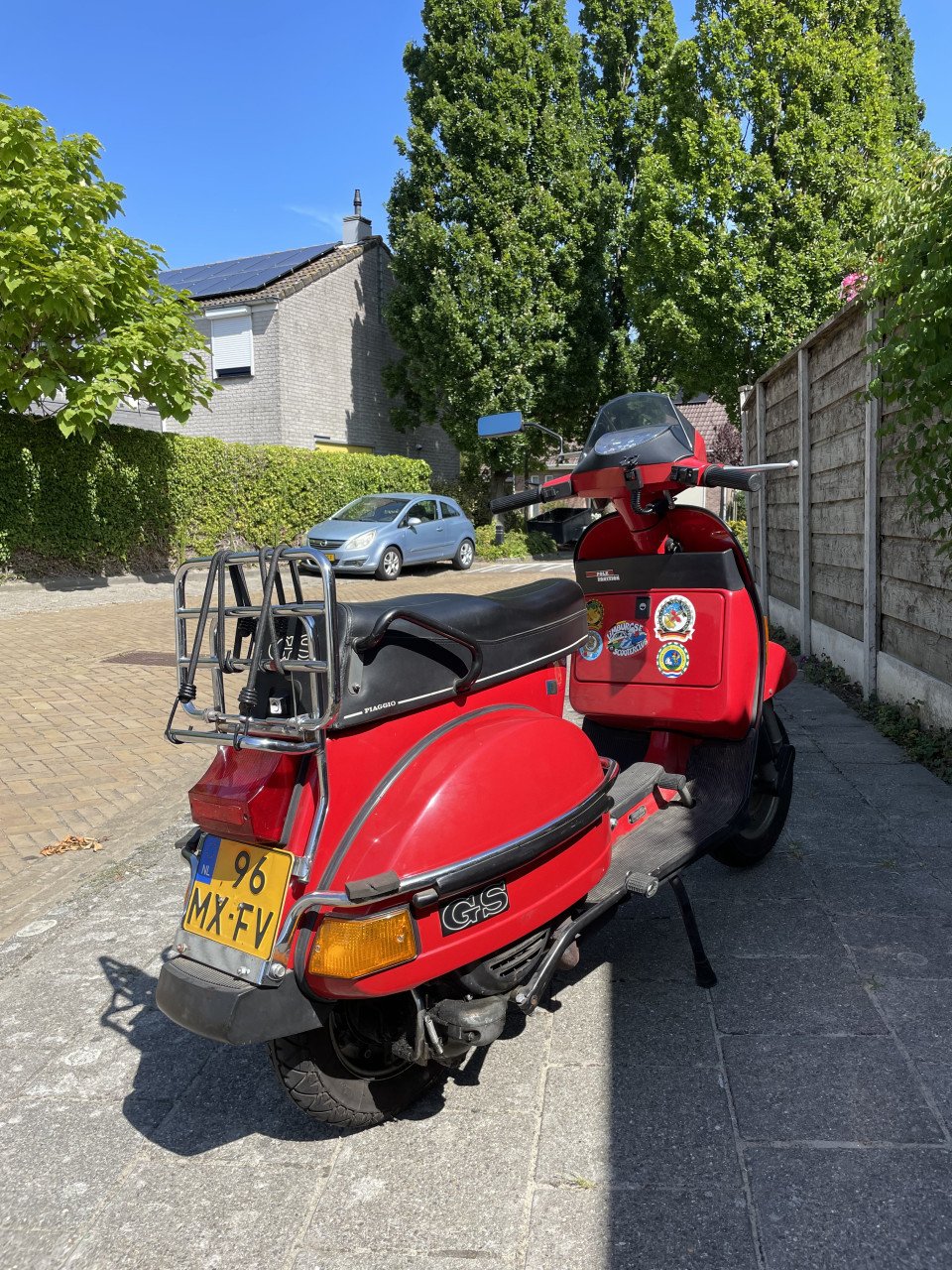 Vespa PX 200 GS uit 1978