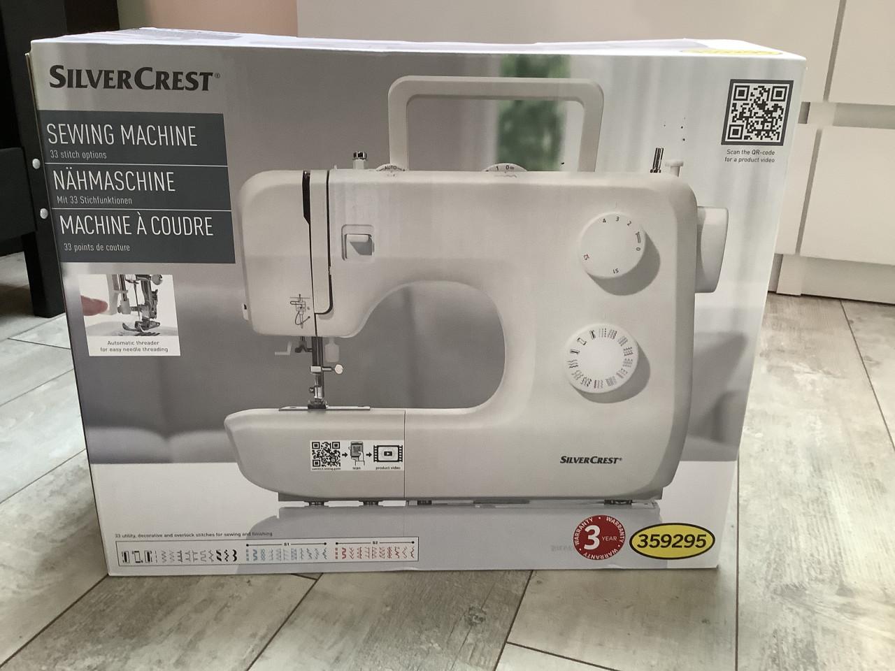 Naaimachine Silvercrest Nieuw in doos