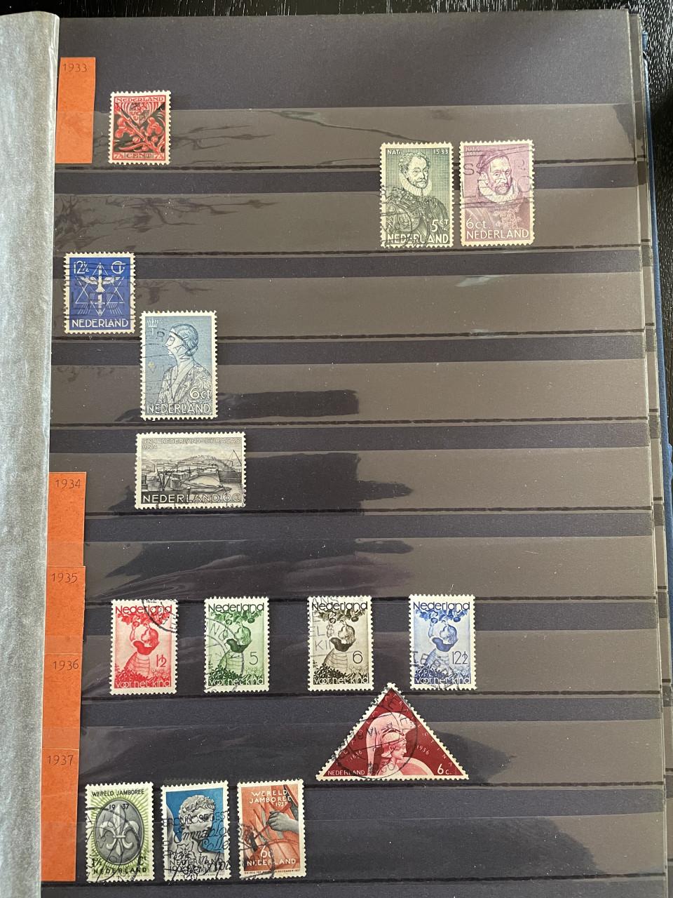 Te Koop: Postzegelalbum Nederland 1867-1978.