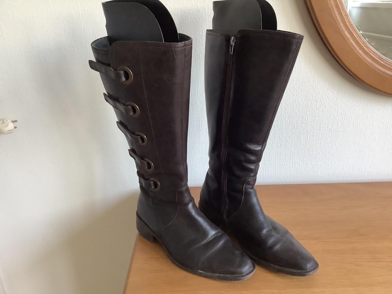 JJ laarzen m 39 – extra breed (2xW / 3x) buffelleer  los voetbed