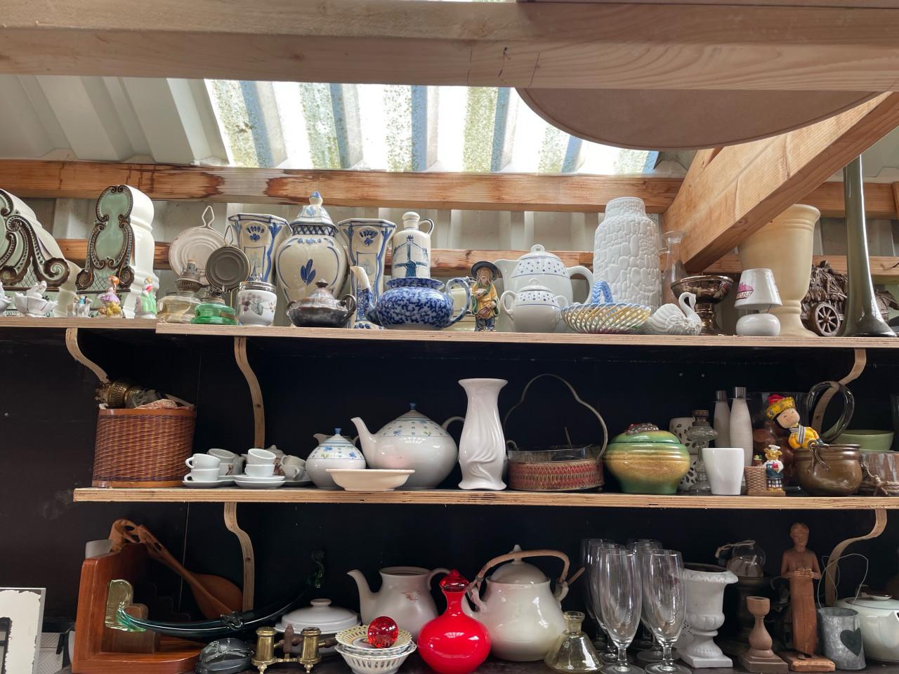 Curiosa. Brocante  spullen