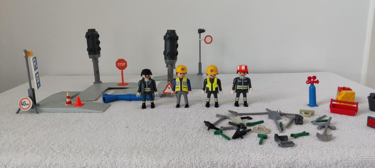 Playmobil werkzaamheden