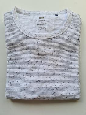 Nieuwe witte katoenen zomer trui van WE in maat XXL.