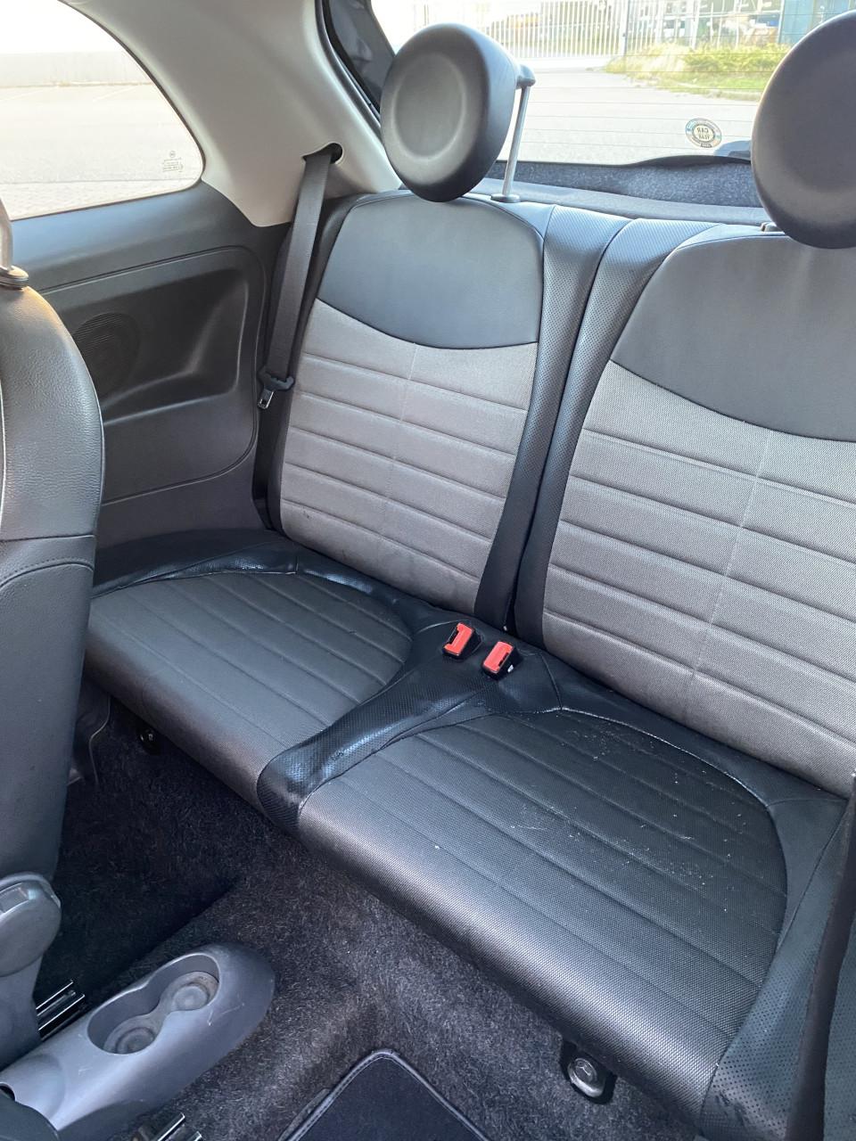 Fiat 500 1.2 C 2008 Zwart | NAP | NIEUWE APK!