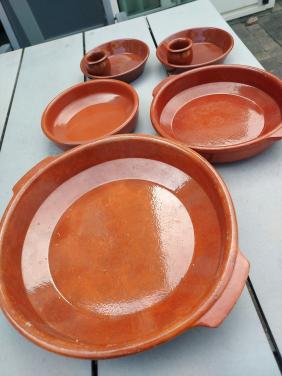 Aardewerk schalen
