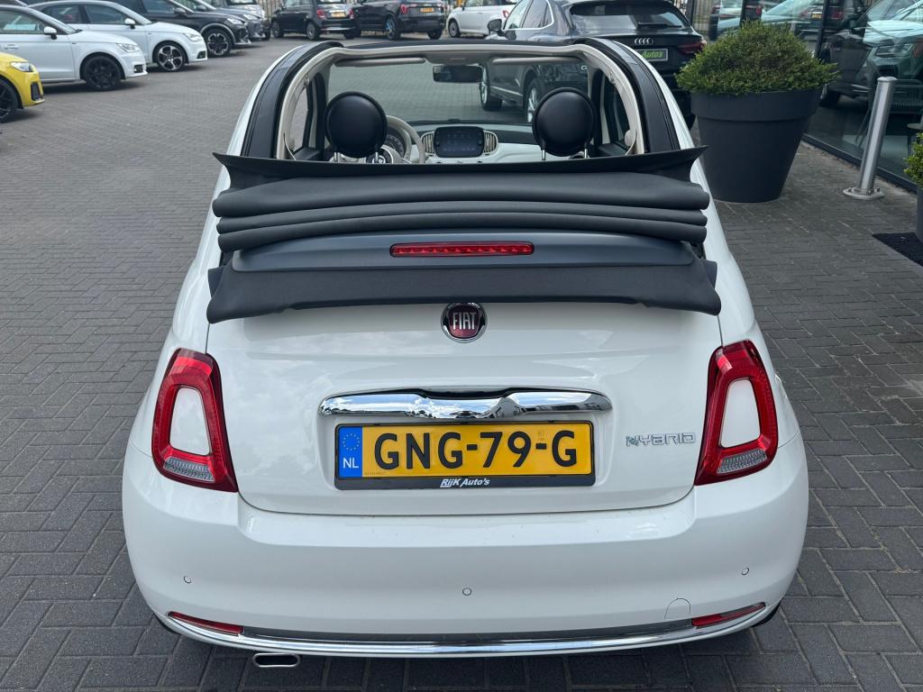 Fiat 500 C 1.0 hybrid dolcevita * cruise control * stoelverwarming * half l